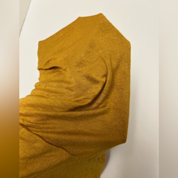 NWOT ⚜️💛⚜️ Laina Rauma mustard color biker shorts size L - Picture 4 of 11